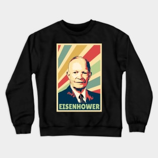 Dwight D. Eisenhower Vintage Colors Crewneck Sweatshirt